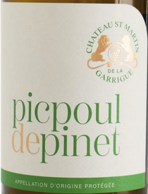 Chateau St. Martin de la Garrigue Picpoul de Pinet 2023